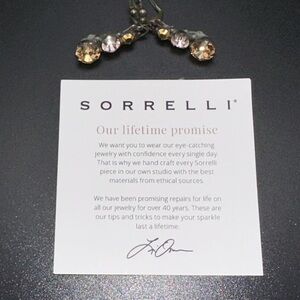 Sorrelli Gold and Silver Crystal Earrings